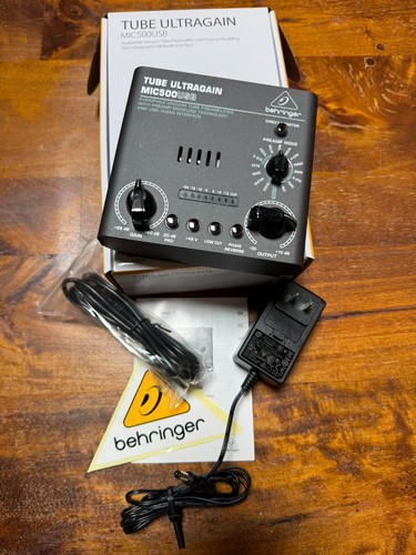 Behringer tube ultragain - behringer,