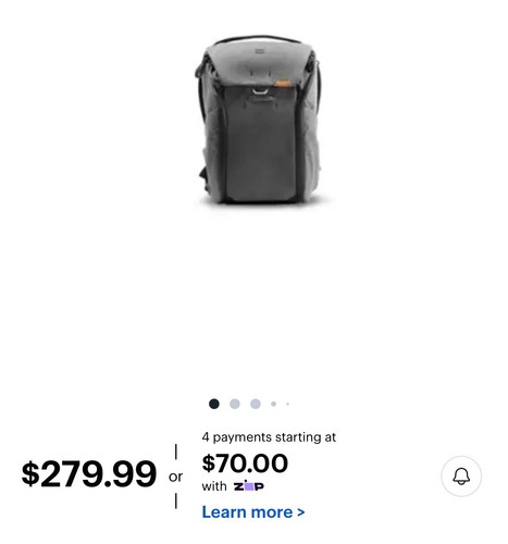 Peak design everyday 20l - design,