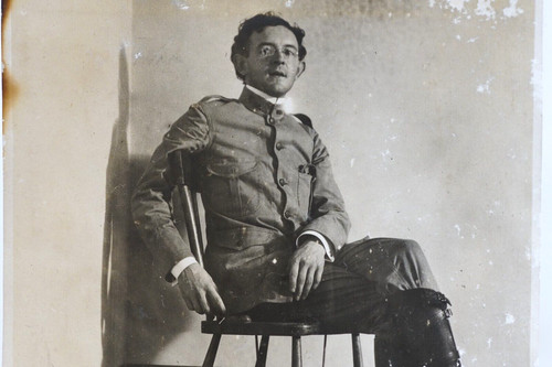 Portrait military officer - military,