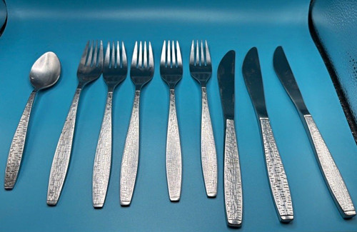 Twa 1st class - silverware, 3
