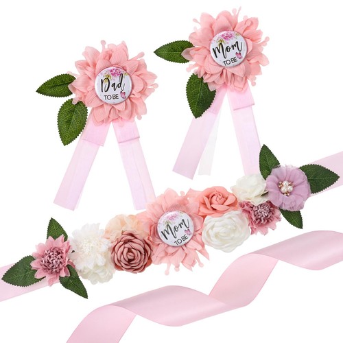 Maternity sash corsage set - maternity,