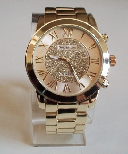 Men gold finish - men's,