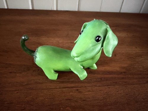 Green pepper dachshund enesco - green,