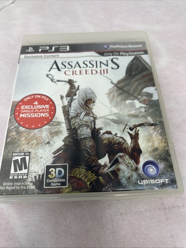 Assassin creed iii sony - assassin's,
