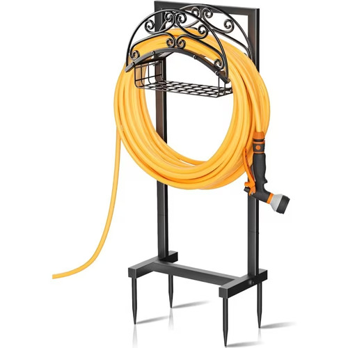 Freestanding garden hose stand - freestanding,
