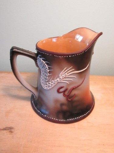 Dragonware moriage creamer - dragonware,