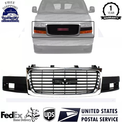 New front grille chrome - new,