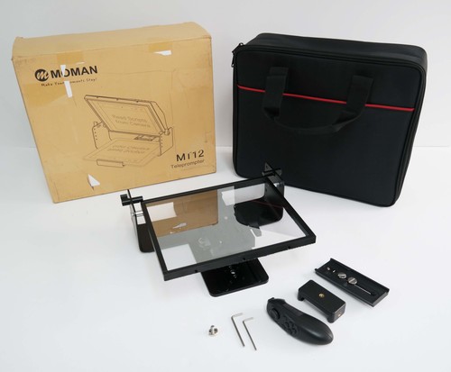 Moman teleprompter mt12 - teleprompter,
