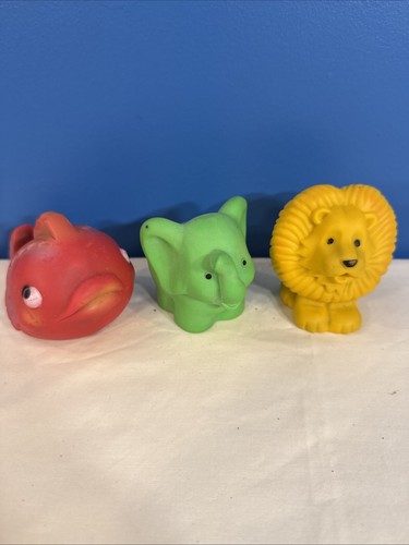 Vintage 1979 baby squeaky toys - vintage,