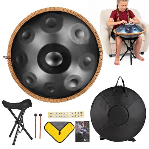 Steel tongue drum notes 18 - drum, 9
