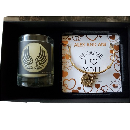 Alex and ani mom gold - and,