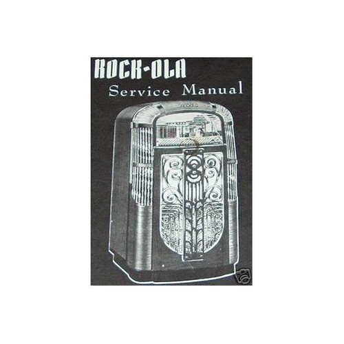 Rockola jukebox service manual - rockola,