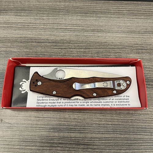 Spyderco endura pakkawood - 4,