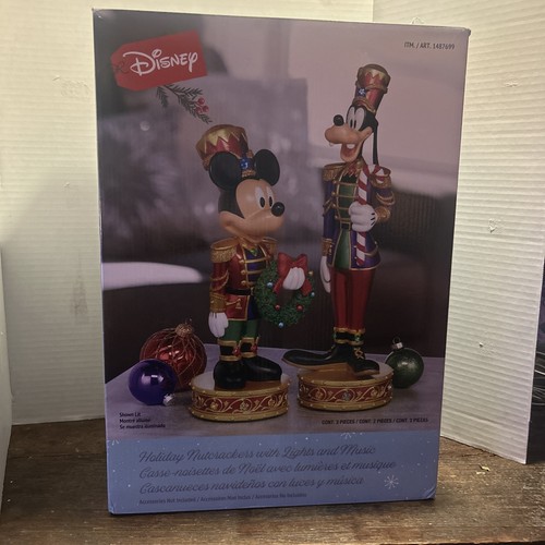 Disney holiday nutcracker set - disney,