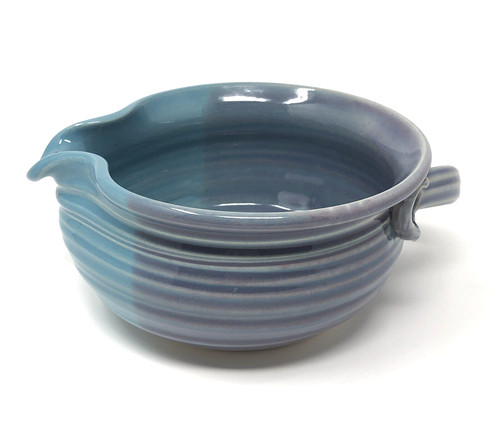 Studio pottery batter bowl - pottery,