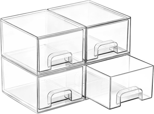 Pack small clear stackable - pack,
