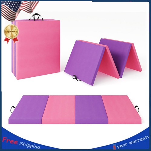 Folding gymnastics mat 6x2 - gymnastics, mat,