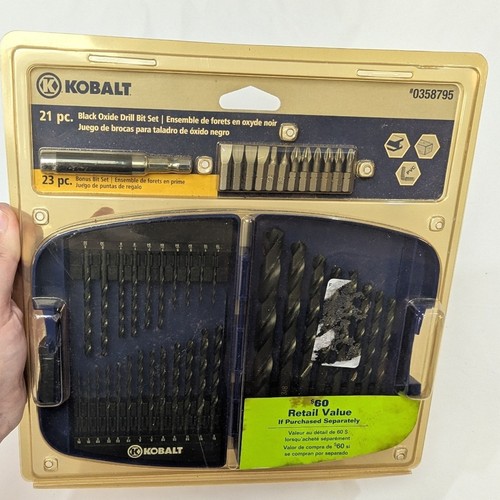 Kobalt drill bit - drill,