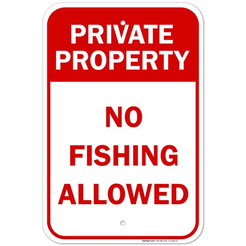 Private property fishing - private,