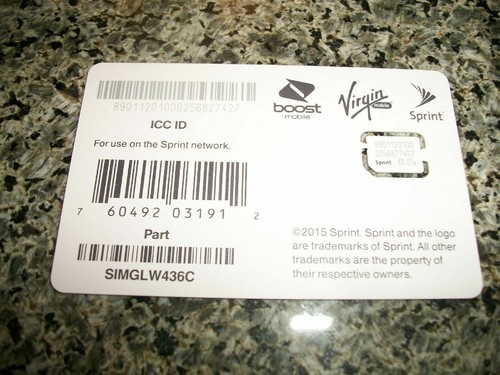 Sprint nano sim - nano,