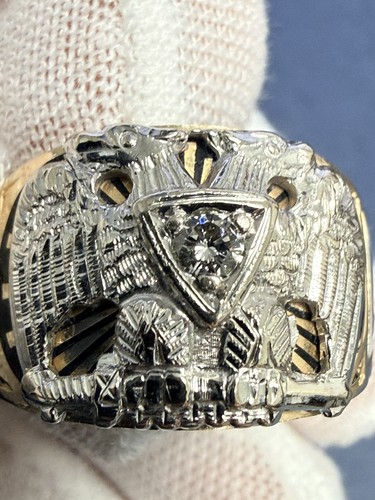 Vintage 10kt gold 32nd degree - 32nd,