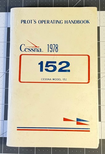 1978 cessna 152 pilot - 1978, pilot's