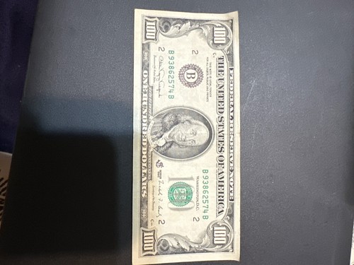 Billete 100 dolares 1990 en - billete, de