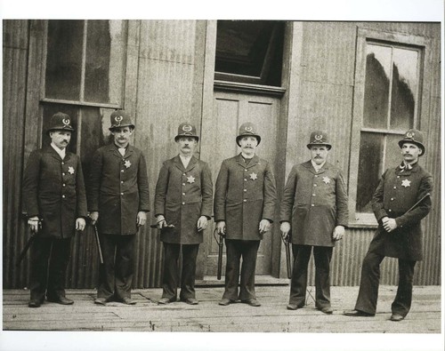 Old time police force vintage - police,