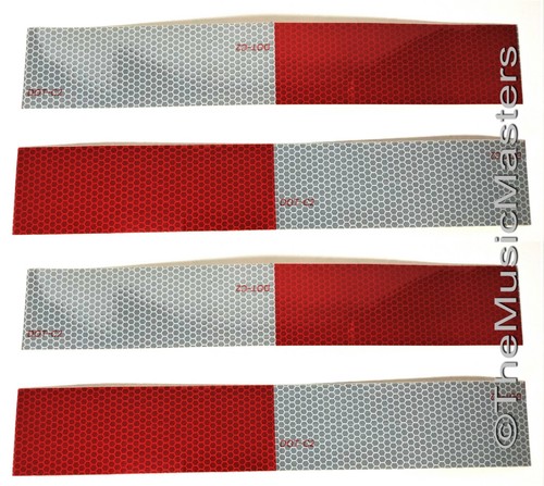 Stick reflective - (4), stick-on