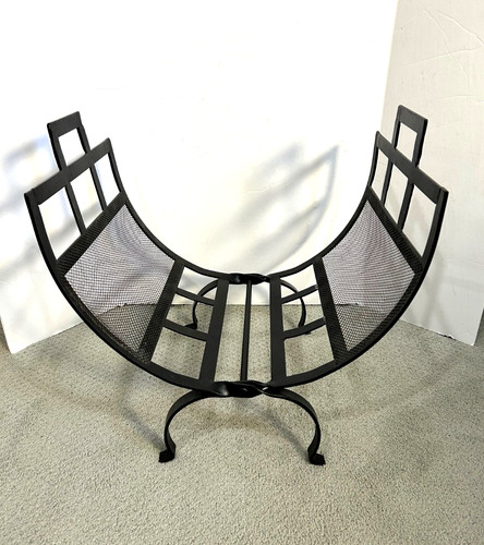Folding wrought iron fireplace - folding,
