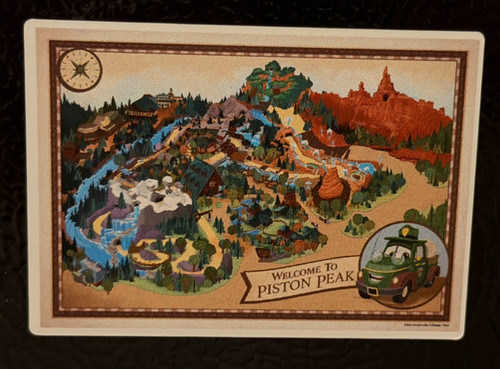 Magnet disney piston - piston, peak