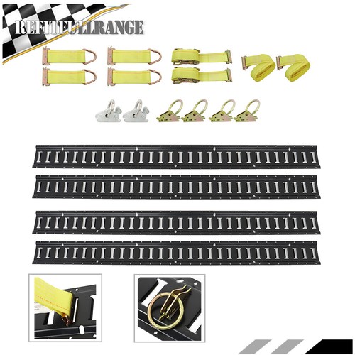 Rail tie down kit with - tie,
