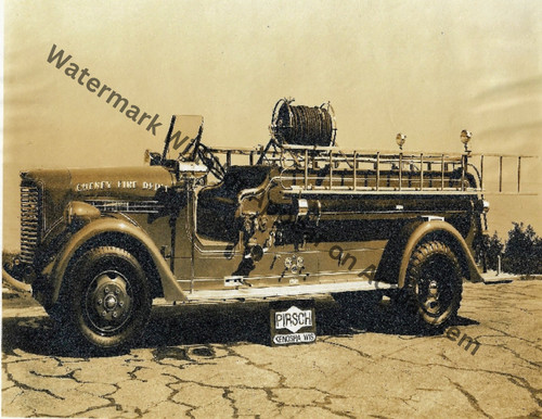 Pirsch cheney fire truck - cheney,, wa