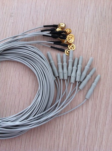 10pcs eeg cable metal disk - cable,