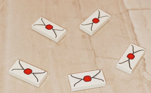 New lego mail - letters, wax