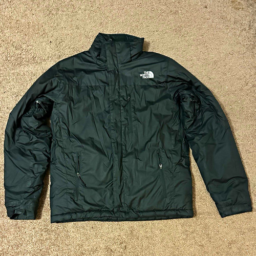 The north face black down - the,