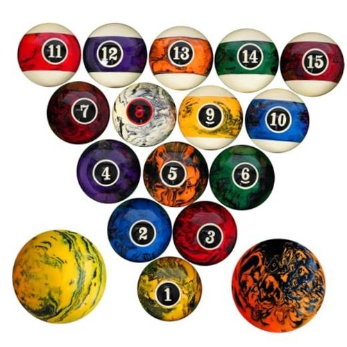 Billiard ball pool set - ball/pool,