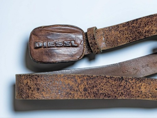 Vintage diesel buckle belt - buckle,