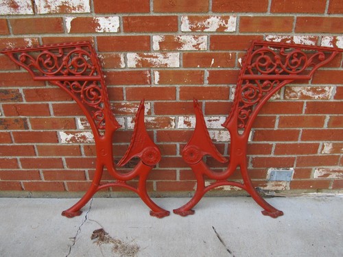 Antique 1891 cast - 1891, red