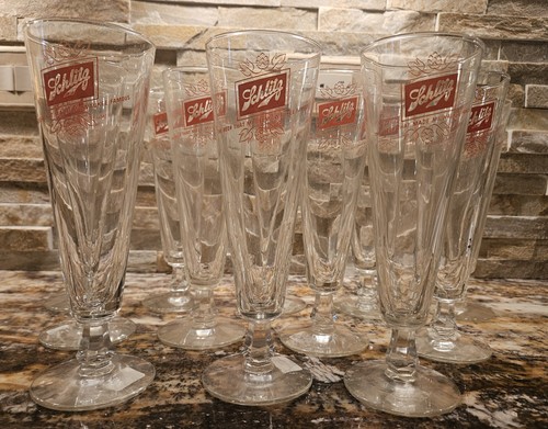 Vintage tall schlitz beer - -,