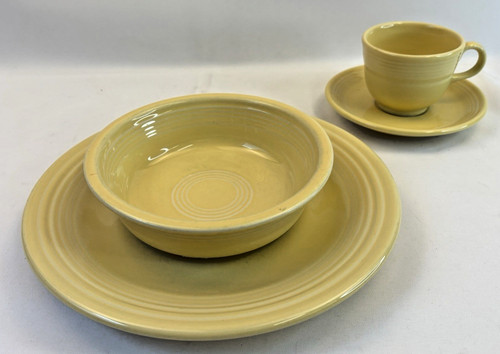 Fiestaware four piece - fiestaware,