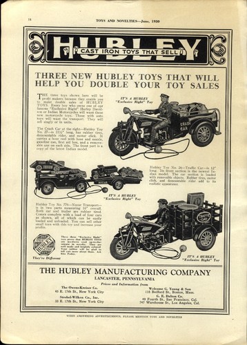1930 paper toy - ad, police