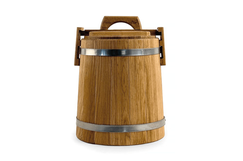Oak barrel lid - oak,