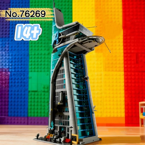 Avengers tower building - avengers, blocks