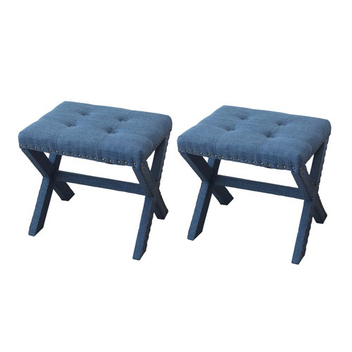 Tufted linen accent - tufted,