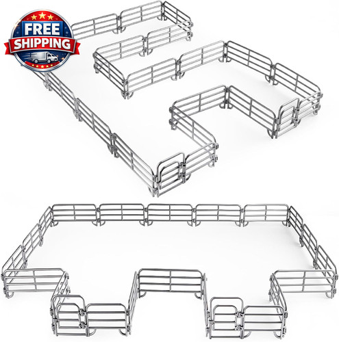 Farm animal fence playset with - farm,