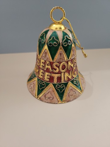 Cloisonné bell christmas - cloisonné,