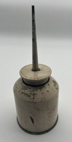 Vintage collectible metal - collectible, oil