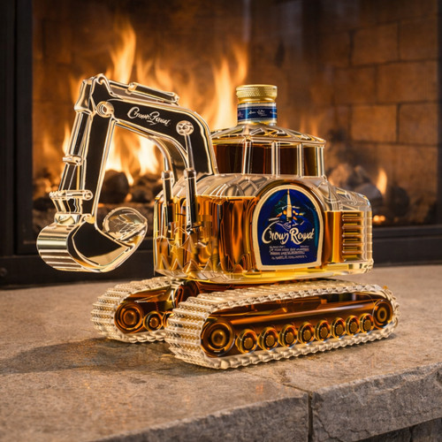 Excavator whiskey decanter - whiskey, –