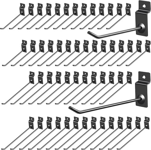 100 pack slatwall hooks panel - slatwall,